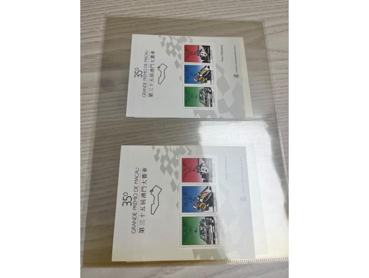 including Medicinal Plants, Butterflies, Grand Prix, Centenary of Macau Stamp and many others. With many duplicates. Mostly t
